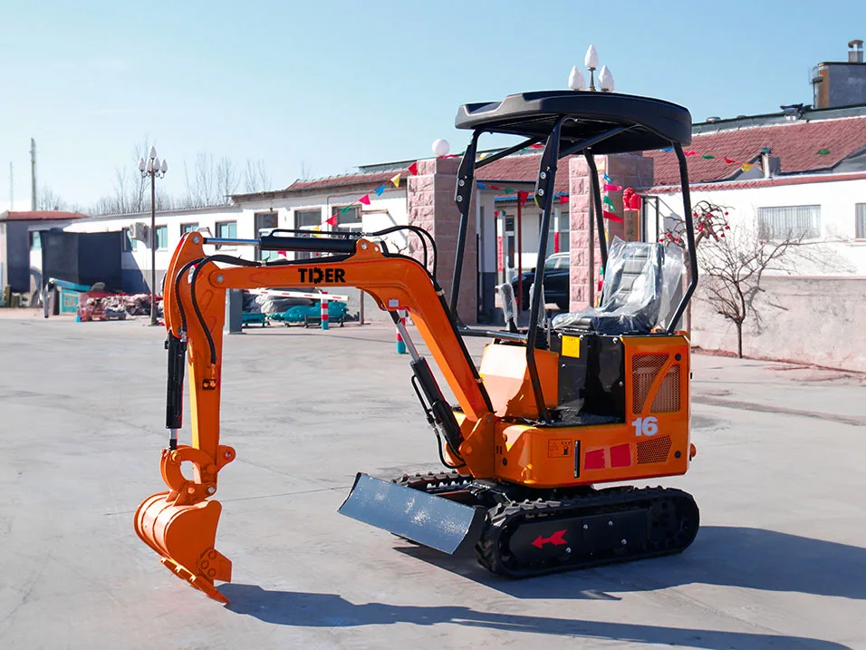 TCE15 · mini excavadora de 1,5 t · Mini excavadora sobre orugas de 1,5 t