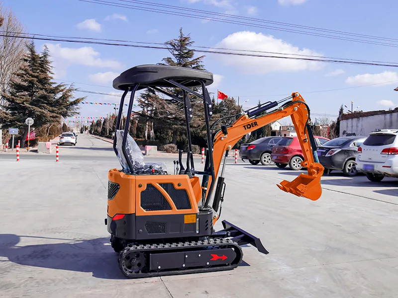 TCE17 · mini excavadora de 1,7 t · Mini excavadora sobre orugas de 1,7 t