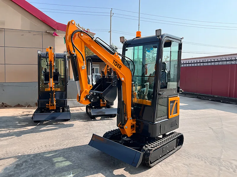 TCE18 · mini excavadora de 1,8 t · Mini excavadora sobre orugas de 1,8 t