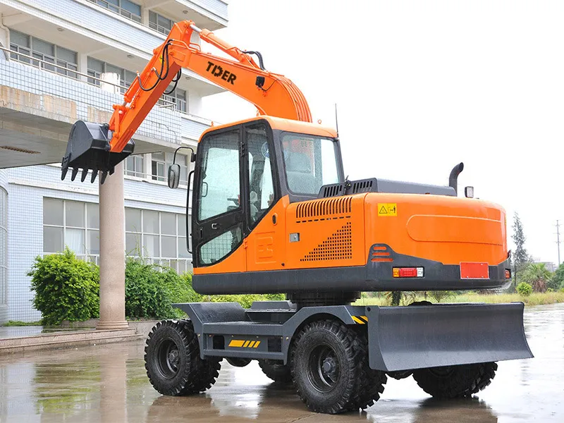 TWE90 · excavadora de ruedas de 9 t · Excavadora de ruedas de 9 t