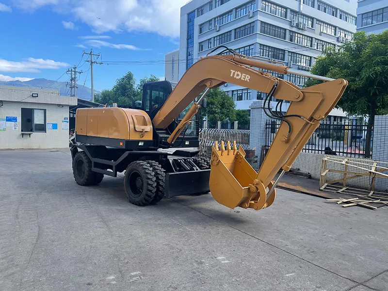 TWE100 · excavadora de ruedas de 10 t · Excavadora de ruedas de 10 t