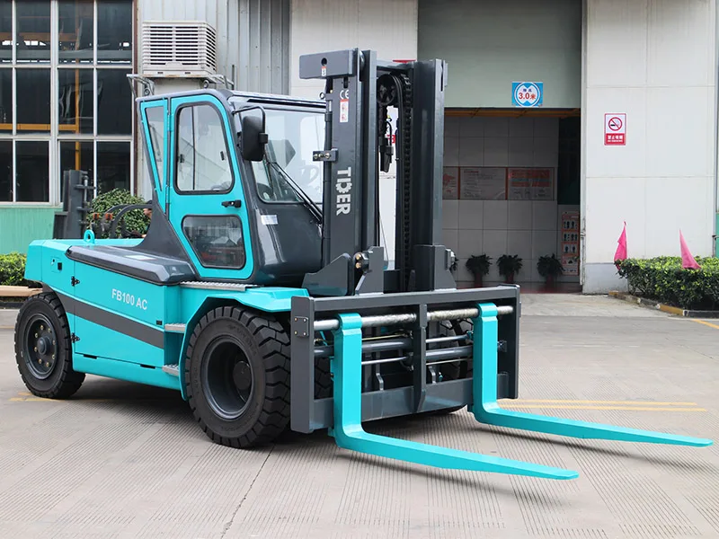 FB100 · carretilla eléctrica de 10 t · Carretilla elevadora eléctrica de 10 t