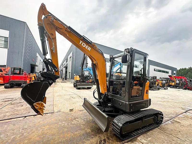 TCE40 · mini excavadora de 4 t · Mini excavadora sobre orugas de 4 t