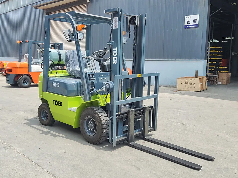 FG15B · carretilla de GLP y gasolina de 1,5 t · Carretilla elevadora de GLP y gasolina de 1,5 t · serie B